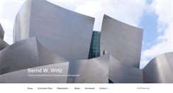 Desktop Screenshot of berndwirtz.com